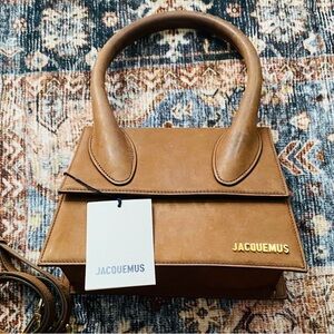 Jacquemus Le Grande Chiquita Brown Suede Authentic